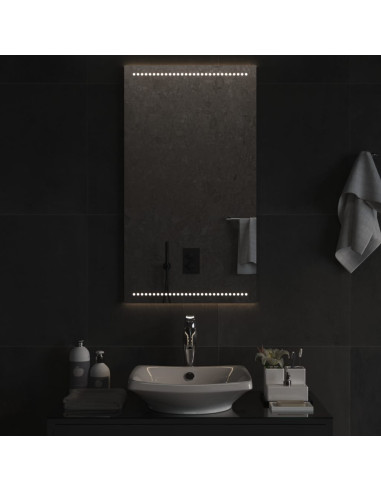 Specchio da Bagno con Luci LED 50x90 cm