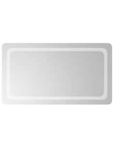 Specchio da Bagno con Luci LED 50x90 cm 2