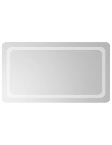 Specchio da Bagno con Luci LED 50x90 cm