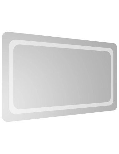 Specchio da Bagno con Luci LED 50x90 cm
