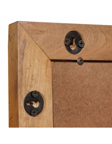 Specchio Marrone chiaro 57 x 70 x 3 cm legno massello di mango