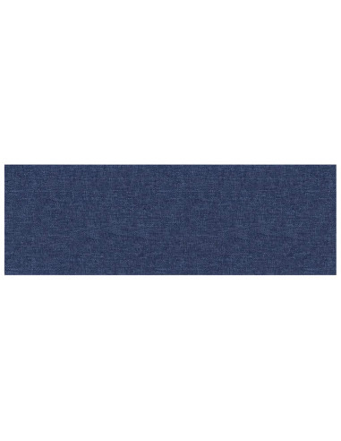 Pannelli Murali 12 pz Blu 90x30 cm in Tessuto 3,24 m²