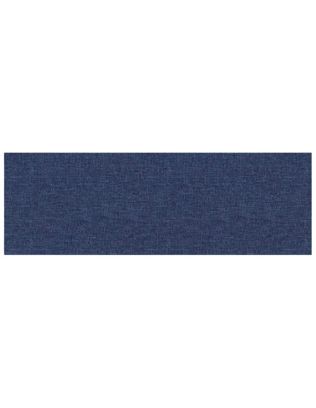 Pannelli Murali 12 pz Blu 90x30 cm in Tessuto 3,24 m²
