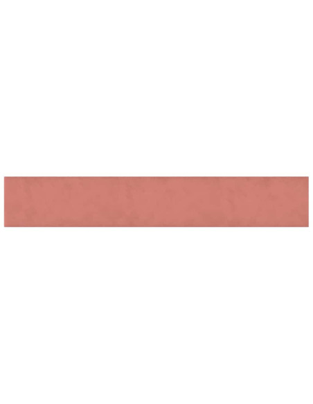 Pannelli Murali 12 pz Rosa 90x15 cm Velluto 1,62 m²