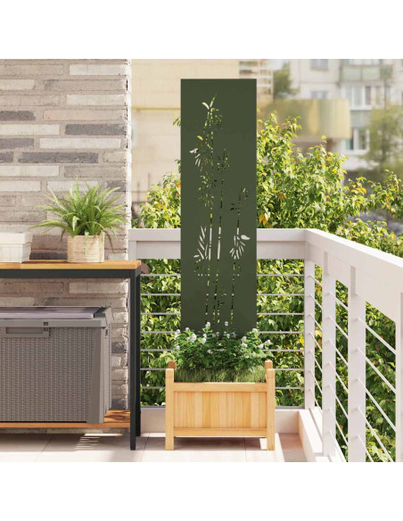 Schermo per privacy in giardino Oliver verde 32 x 140 cm