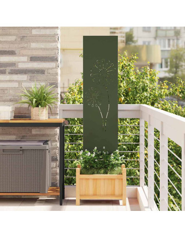 Schermo per privacy in giardino Oliver verde 32 x 140 cm