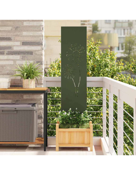 Schermo per privacy in giardino Oliver verde 32 x 140 cm