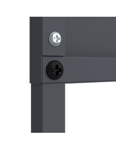 Schermo per privacy in giardino Traforo Antracite 32 x 140 cm 2