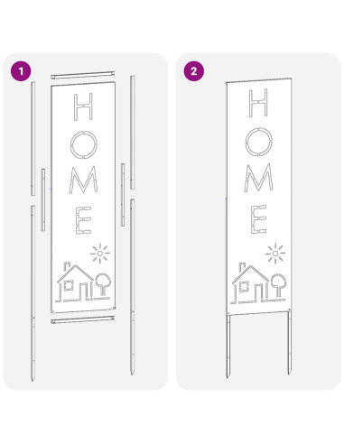 Schermo per privacy in giardino Oliver verde 32 x 140 cm