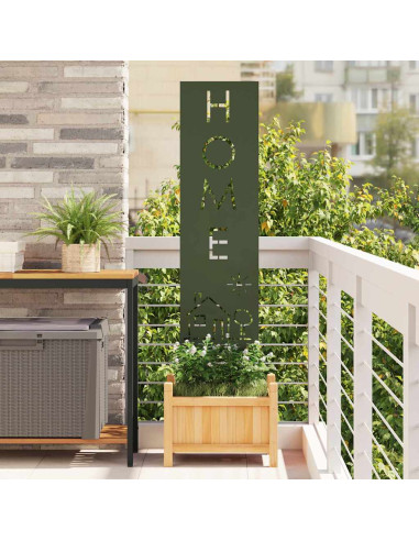 Schermo per privacy in giardino Oliver verde 32 x 140 cm