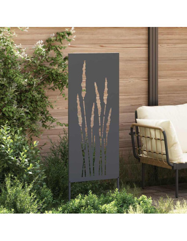 Pannello Decorativo da Giardino Antracite 50 x 140 cm