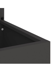 Schermo per privacy in giardino Floreale Nero 32 x 140 cm 2