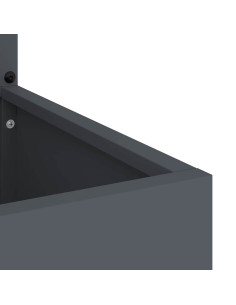 Schermo per privacy in giardino Floreale Antracite 32 x 140 cm 2