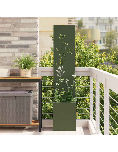 Schermo per privacy in giardino Oliver verde 32 x 140 cm