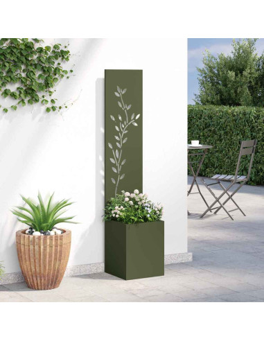 Schermo per privacy in giardino Oliver verde 32 x 140 cm