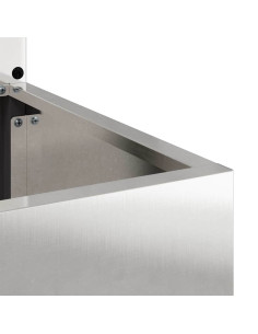 Schermo per privacy in giardino Floreale Argento 32 x 140 cm 2