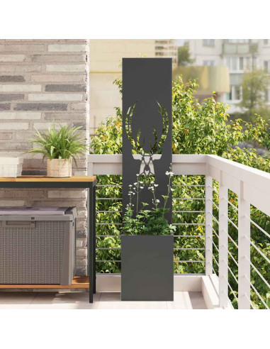 Schermo per privacy in giardino Stampa animale Nero 32 x 140 cm