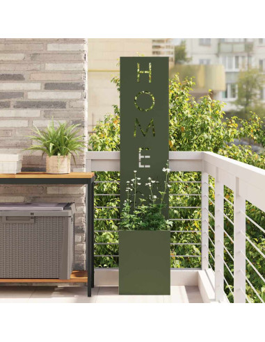 Schermo per privacy in giardino Oliver verde 32 x 140 cm