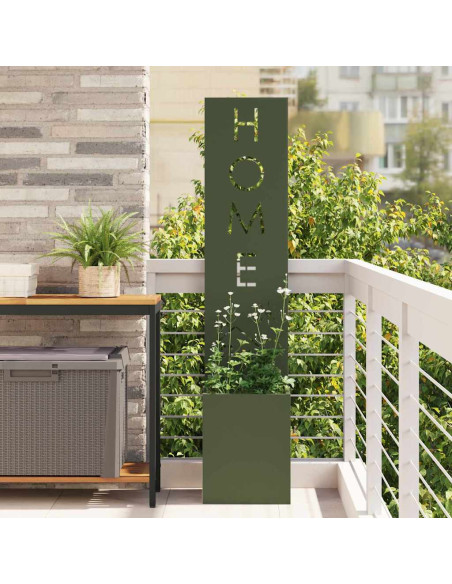 Schermo per privacy in giardino Oliver verde 32 x 140 cm