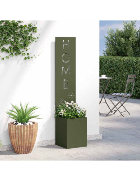 Schermo per privacy in giardino Oliver verde 32 x 140 cm