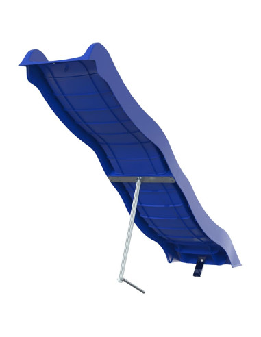Scivolo per Bambini Blu 210x40 cm in Polipropilene