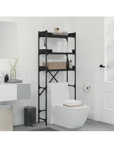 Mensola per lavatrice 67 x 25 x 163 cm Legno multistrato