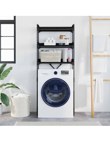 Mensola per lavatrice 67 x 25 x 163 cm Legno multistrato