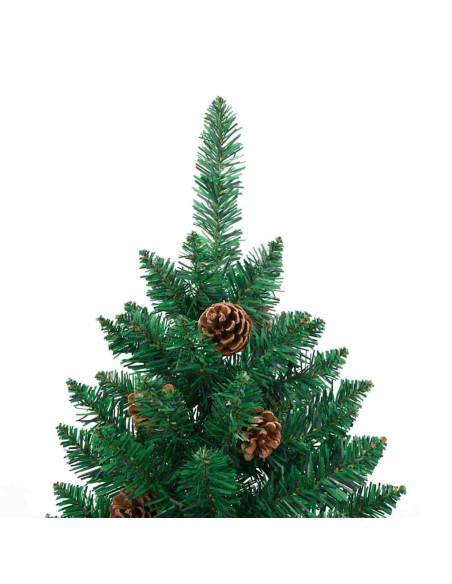 Albero di Natale snodato Verde 77 x 77 x 210 cm PVC