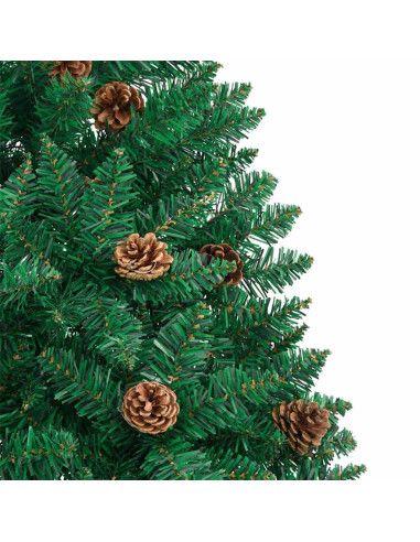 Albero di Natale snodato Verde 77 x 77 x 210 cm PVC