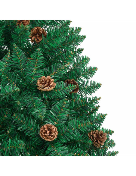 Albero di Natale snodato Verde 77 x 77 x 210 cm PVC