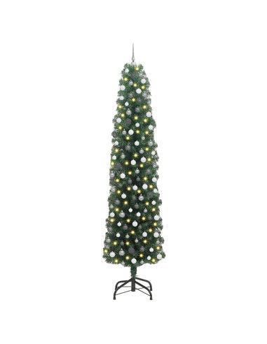 Albero di Natale snodato Verde 61 x 61 x 240 cm