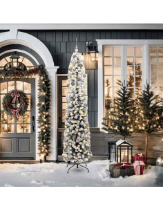 Albero di Natale snodato Verde 55 x 55 x 210 cm 2