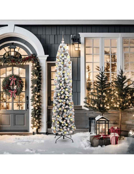 Albero di Natale snodato Verde 55 x 55 x 210 cm