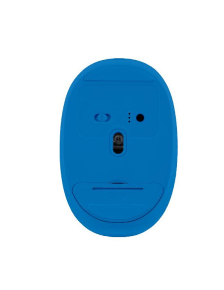 MOUSE DUAL SILENT RECHARG WHITE/BLU