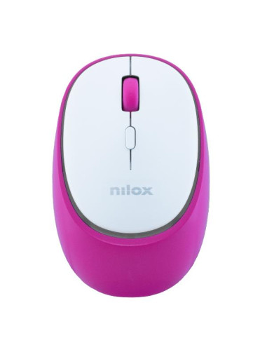 MOUSE DUAL SILENT RECHAR WHITE/PINK