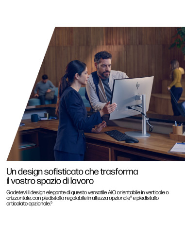 HP EliteStudio 8 All-in-One G1i 27 inch Desktop AI PC Wolf Pro Security Edition