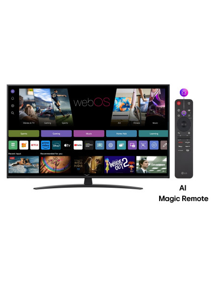 LG NanoCell AI 55NANO81A3A TV 139,7 cm (55") 4K Ultra HD Smart TV Wi-Fi Nero