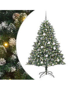 AlberodiNataleartificiale Verde 180cm PVC 2