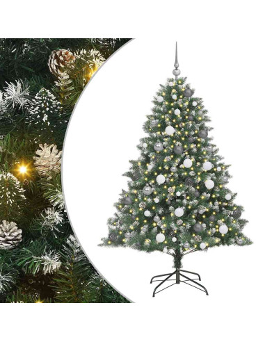 AlberodiNataleartificiale Verde 180cm PVC