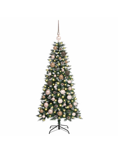Albero di Natale artificiale Verde 120 cm PVC