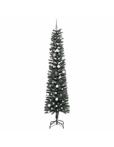 Albero di Natale artificiale con 300 LED Verde 240 cm