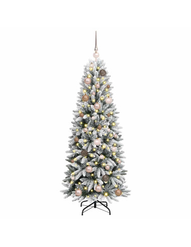 AlberodiNataleartificiale Bianco 150cm PVC