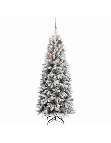 AlberodiNataleartificiale Bianco 150cm PVC