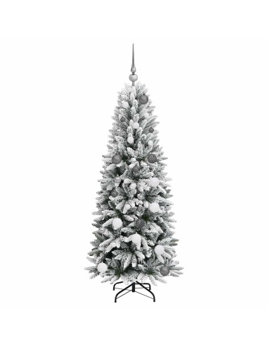 AlberodiNataleartificiale Bianco 150cm PVC