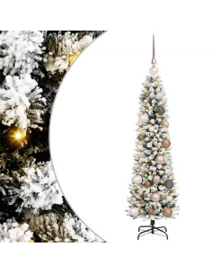 AlberodiNataleartificiale Bianco 120cm PVC 2