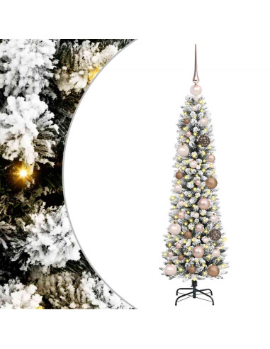 AlberodiNataleartificiale Bianco 120cm PVC
