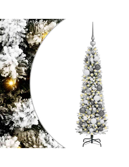 AlberodiNataleartificiale Bianco 120cm PVC