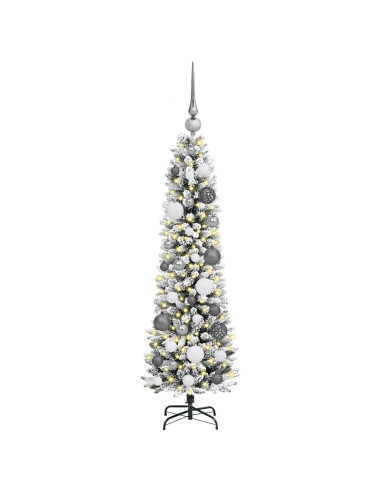 AlberodiNataleartificiale Bianco 120cm PVC