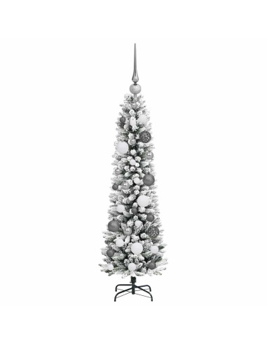 AlberodiNataleartificiale Bianco 120cm PVC