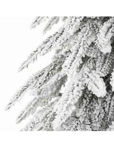 Albero di Natale con luci a strisce a LED Bianco 150 cm PE 2